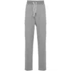 Brunello Cucinelli Cotton Blend Sweatpants In Grey
