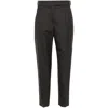 Brunello Cucinelli Monili-chain Trousers In Grey
