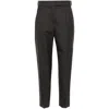 Brunello Cucinelli Monili-chain Trousers In Grey