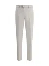 Brunello Cucinelli Tailored Straight-leg Pants In Grey