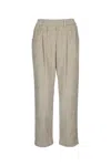 Brunello Cucinelli Pants In Madreperla