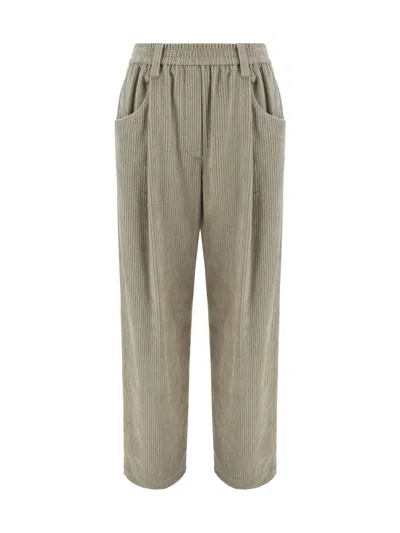 Brunello Cucinelli Pants In White