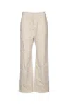 Brunello Cucinelli Belt Loop Casual Pants In Neutral