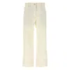 Brunello Cucinelli Crop Pants With Belt Loops And Pockets In Neutral