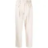 Brunello Cucinelli Cotton Trousers In Neutrals