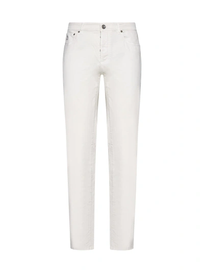 Brunello Cucinelli Trousers In Off White