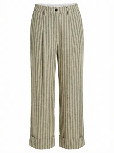 Brunello Cucinelli Pants In Green