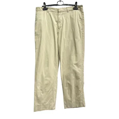 Pre-owned Brunello Cucinelli Pants Size 52 In Beige