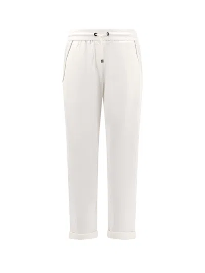 Brunello Cucinelli Pants In White