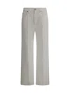 Brunello Cucinelli Straight Jeans In White