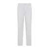 Brunello Cucinelli Cotton Jeans 5-pockets Construction In White
