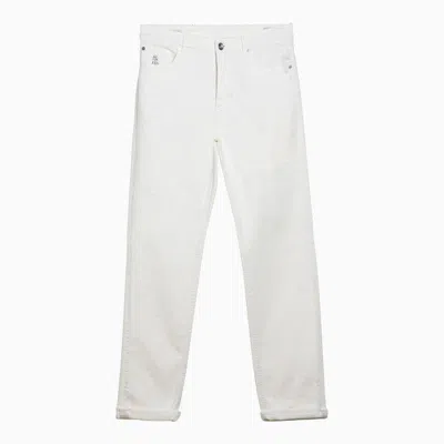 Brunello Cucinelli Pants In White