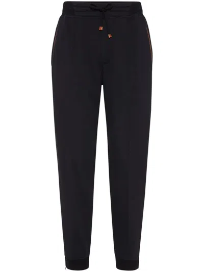BRUNELLO CUCINELLI PANTS WITH CRÊTE