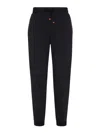 Brunello Cucinelli Linen Drawstring Leisure Trousers In Blue