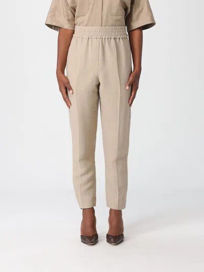 Brunello Cucinelli Pants Woman  In Brown