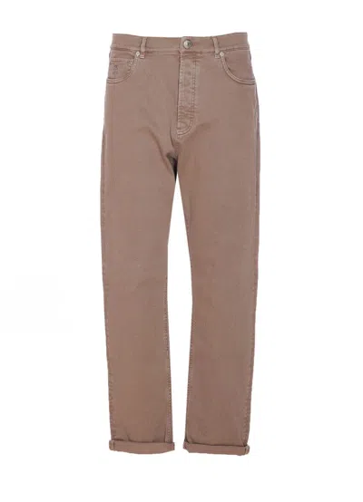 Brunello Cucinelli Pantsshorts In Brown