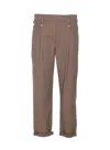 Brunello Cucinelli Women Monile Pants In Brown