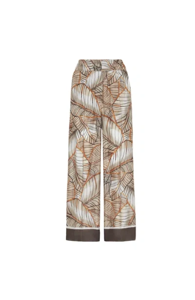 BRUNELLO CUCINELLI BRUNELLO CUCINELLI PAPYRUS PRINT PYJAMA-STYLE TROUSERS