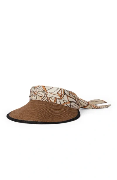 BRUNELLO CUCINELLI BRUNELLO CUCINELLI PAPYRUS PRINT VISOR