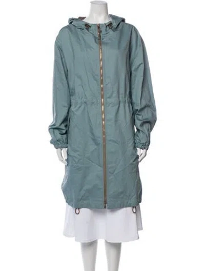 Pre-owned Brunello Cucinelli Parka In Blue