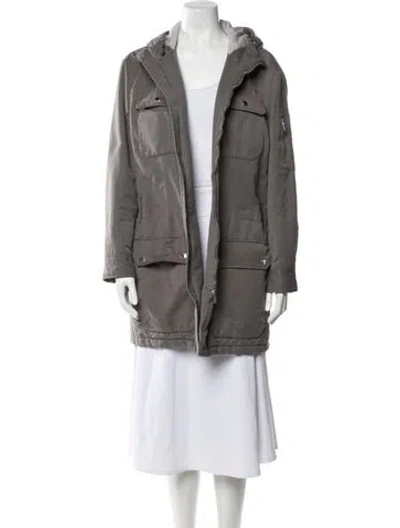 Pre-owned Brunello Cucinelli Parka In Gray