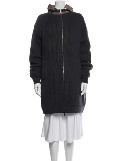 Pre-owned Brunello Cucinelli Parka In Gray