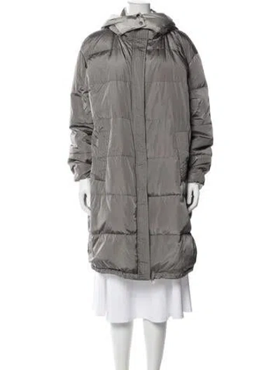 Pre-owned Brunello Cucinelli Parka In Gray