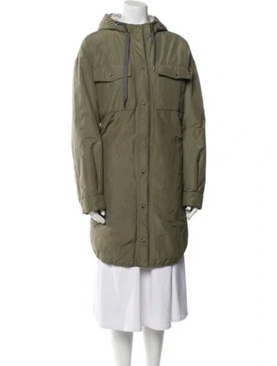 Pre-owned Brunello Cucinelli Parka In Green