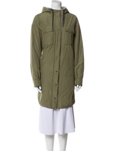 Pre-owned Brunello Cucinelli Parka In Green