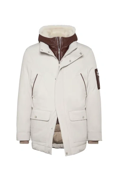 BRUNELLO CUCINELLI BRUNELLO CUCINELLI PARKA WITH PADDING