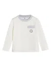 Brunello Cucinelli Patch-detailed T-shirt In Neutral