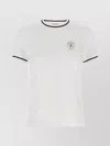 Brunello Cucinelli Patch Logo T-shirt With Contrast Trim