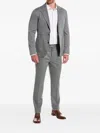 Brunello Cucinelli Patch-pocket Cotton Suit In Gray