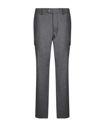 Brunello Cucinelli Patch Pocket Overalls In Black