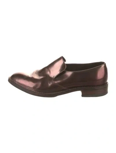Pre-owned Brunello Cucinelli Patent Leather Loafers