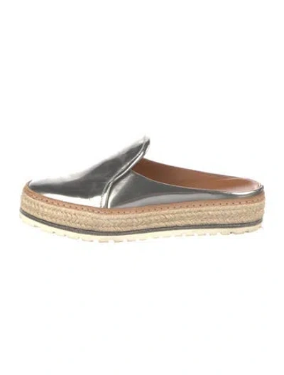 Pre-owned Brunello Cucinelli Patent Leather Mules