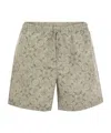 Brunello Cucinelli Pattern Swimming Trunks In Nude