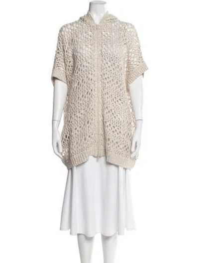 Pre-owned Brunello Cucinelli Patterned Jacket W/ Tags In Neutrals
