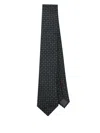 Brunello Cucinelli Patterned-jacquard Tie In Blue