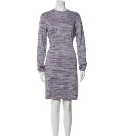 Pre-owned Brunello Cucinelli Patterned Knee-length Dress In Neutral