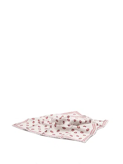 BRUNELLO CUCINELLI PATTERNED SILK SCARF