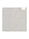 Brunello Cucinelli Patterned Pocket Square In Gray