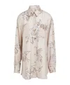Brunello Cucinelli Patterned Shirts  Blouses In Neutral