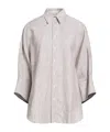 Brunello Cucinelli Patterned Shirts  Blouses In Neutral