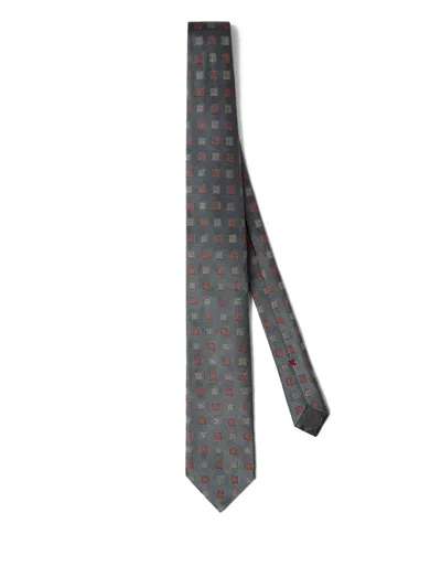 BRUNELLO CUCINELLI PATTERNED TIE