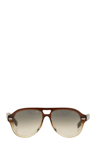 BRUNELLO CUCINELLI BRUNELLO CUCINELLI PAUL ACETATE SUNGLASSES