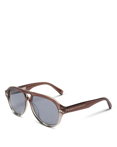 Brunello Cucinelli Paul Aviator Sunglasses, 57mm In Multi
