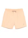 Brunello Cucinelli Men's Swim Shorts In Neutral