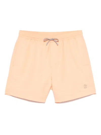 BRUNELLO CUCINELLI PEACH SWIM SHORTS