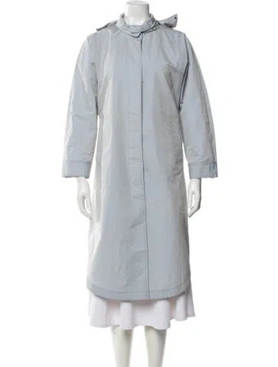 Pre-owned Brunello Cucinelli Peacoat In Blue